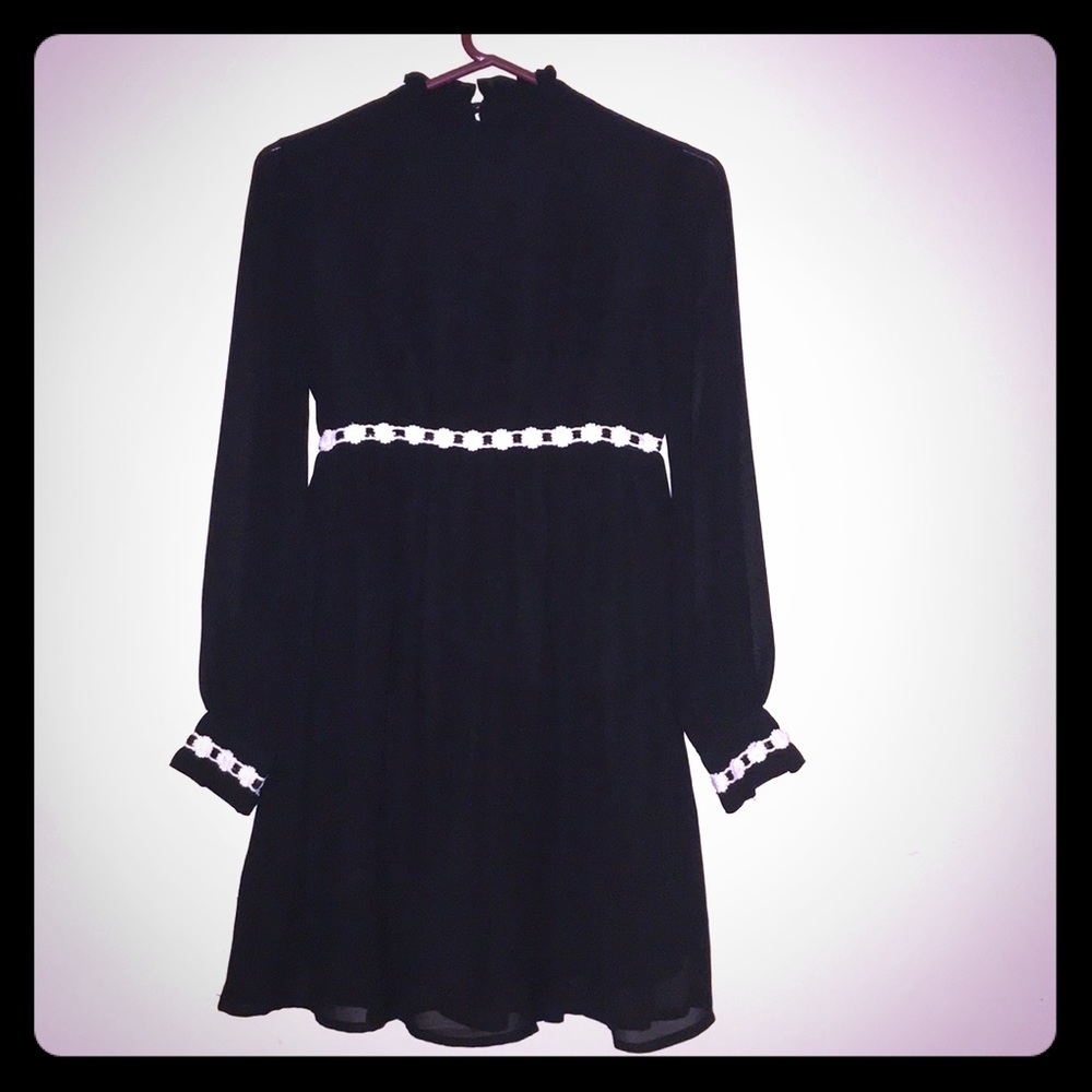 ASOS Gothic Long Sleeve Dress